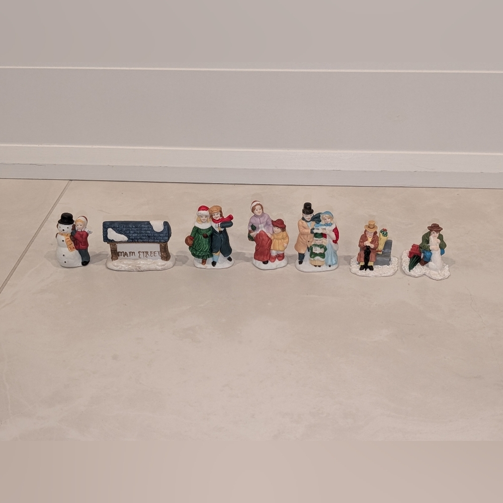 Christmas Village Characters and Accessory